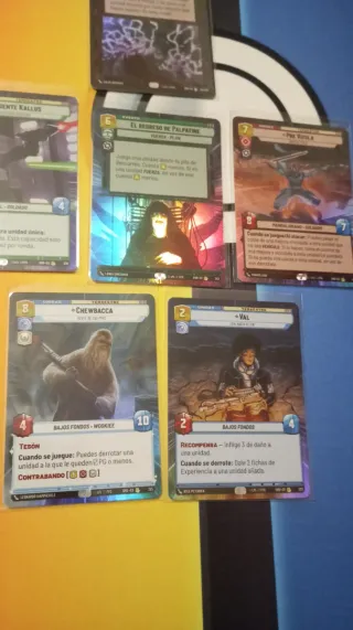 Lote cartas Star Wars Unlimited