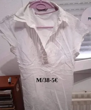 Blusas y camisas mujer manga corta