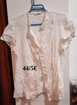 Blusas y camisas mujer manga corta