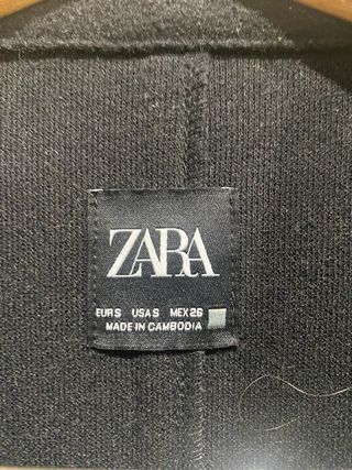 Abrigo paño Zara T-S