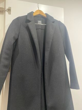 Abrigo paño Zara T-S