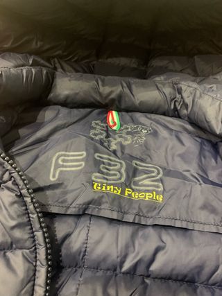 Piumino F32 donna blu