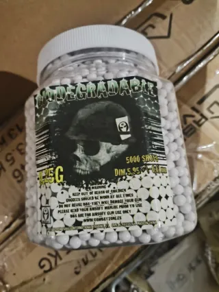 Bolas Biodegradables 5000 uds