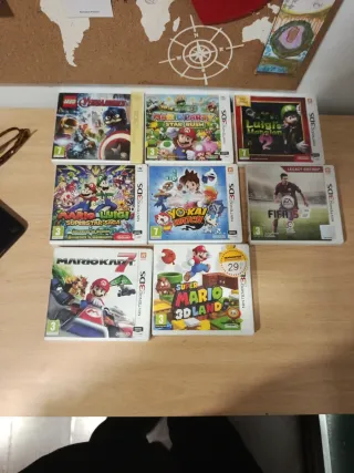 Lote 8 Juegos Nintendo 3DS