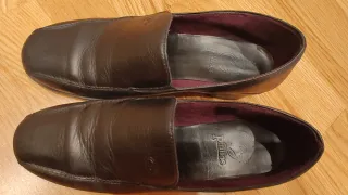 Zapatos Pitillos Piel Negra Talla 38