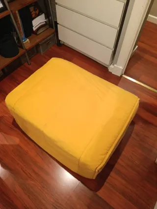 Cama plegable 80cm convertible en puff