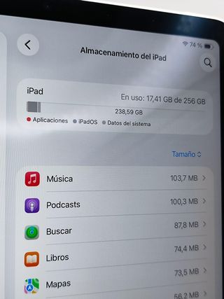 IPAD AIR 5º GEN 256GB A2589 ROSA *MARCAS EN PARTE TRASERA*