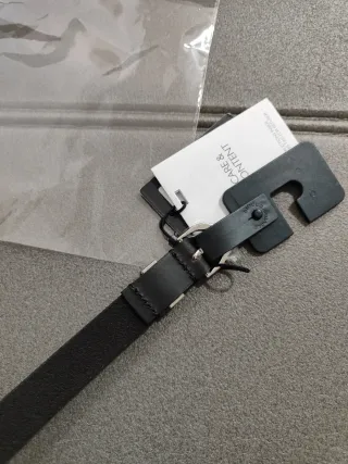 Tommy Jeans cintura originale pelle taglia 75 cm