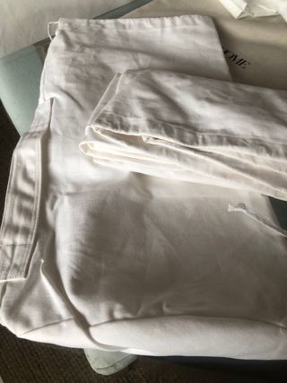 Funda Zara Home Algodón Beige + 4 Fundas