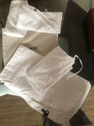 Funda Zara Home Algodón Beige + 4 Fundas