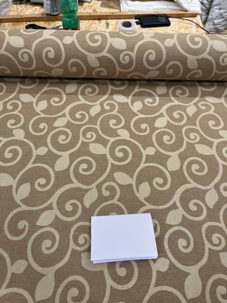 Scampolo di cotone con stampa 150x280