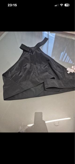 Completo Stefanel gonna e top nero