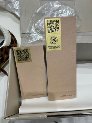 Golden Goose Bambas animal print