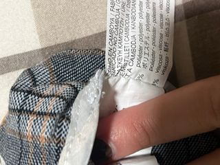 Falda pantalón cuadros Stradivarius