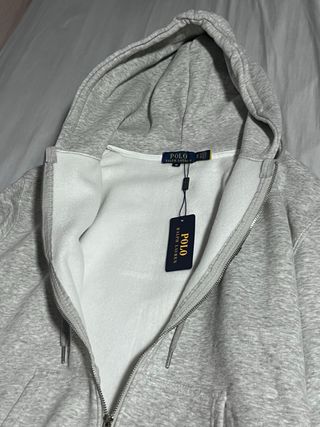 Chaqueta Polo Ralph Lauren Gris Cremallera