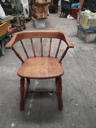 Silla Capitán Vintage Madera