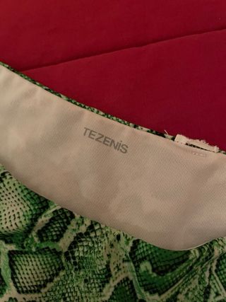 Bikini Tezenis stampa pitone verde