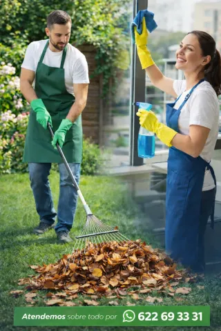 Servicios de limpieza profesional.