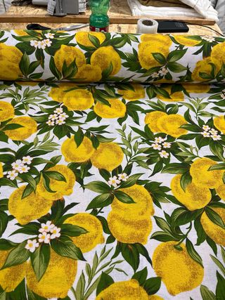 Scampolo di cotone con stampa 150x280