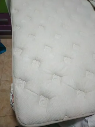 Colchón y canapé 135x180