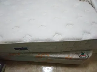 Colchón y canapé 135x180