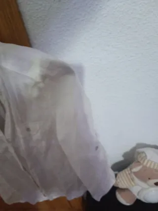 Blusa Lino Blanca como nuevo