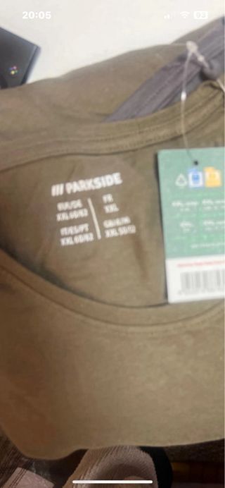 Lote 2 camisetas hombre sin estrenar