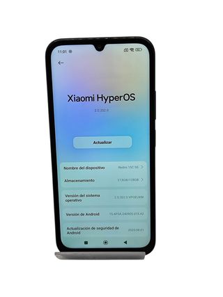 MÓVIL REDMI 15C 5G 128GB/4GB NEGRO *A ESTRENAR*