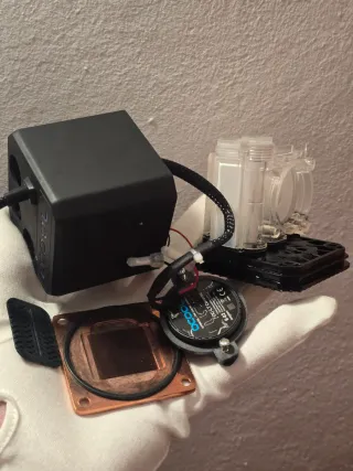 Refrigeración líquida custom Alphacool 420