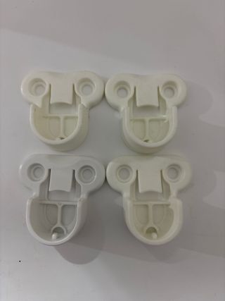 Soportes Barra Perchas Ikea Komplement (4 uds)