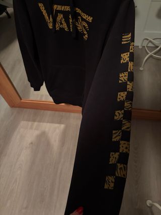 Sudadera Vans leopardo chica