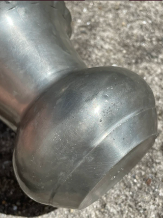 Jarrón de estaño portugués