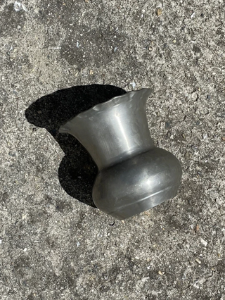 Jarrón de estaño portugués