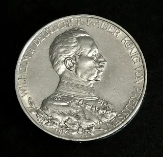 PLATA ALEMANIA-PRUSIA 1913 3Mk