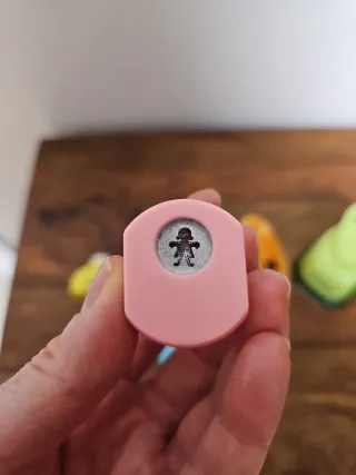 Conjunto 3 troqueladores figuras