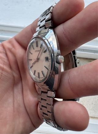 Reloj Citizen Automático Vintage Plata
