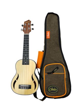 UKELELE EGMOND SOPRANO CAOBA + FUNDA