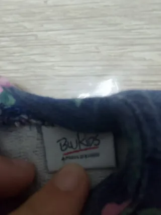 Vestito bambina 30 mesi blu con fiocco