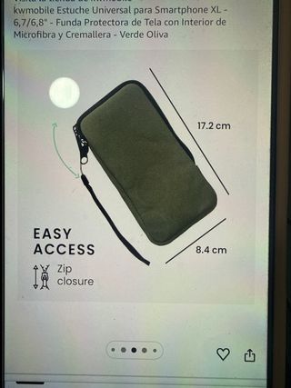 Funda Nylon iPhone 16 Pro Max