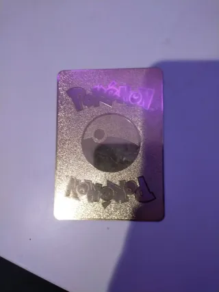 Carta Pokémon Flareon VMAX Metálica Dorada