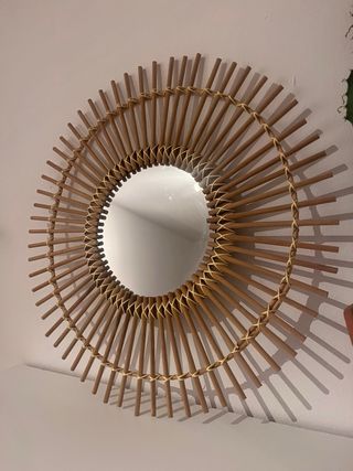 Espejo Decorativo Ratán