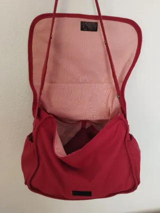 Bolsa para carrito de bebé roja
