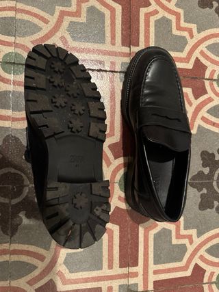 Mocasines Zara Track Suela Negra