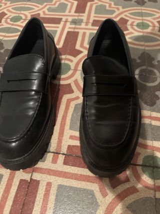 Mocasines Zara Track Suela Negra