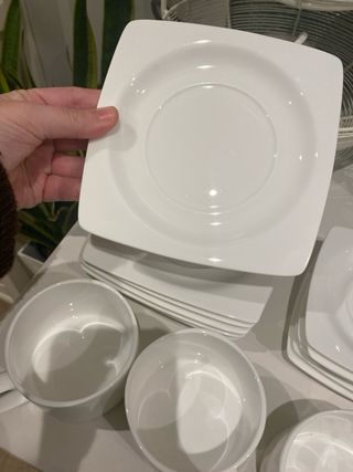 Juego de café Corte Inglés porcelana