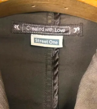 Chaqueta entallada Street One marrón