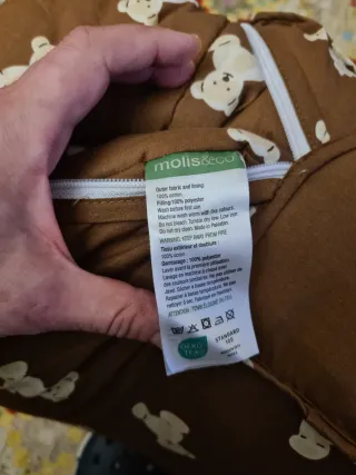 Alfombra Molis & Co Teddy Mocca para bebé