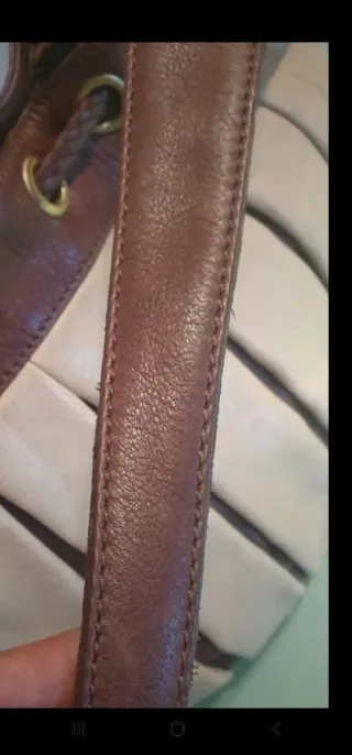 Bolso Miah Piel Beige y Marrón