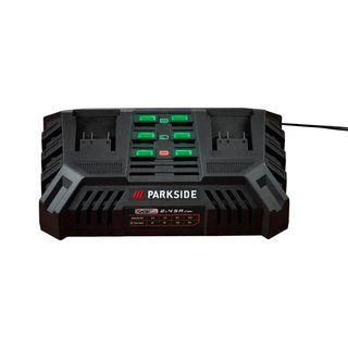 CARGADOR DOBLE BATERÍAS 20V PARKSIDE (NUEVO)