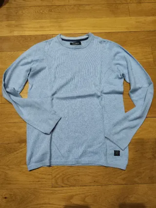 Jersey Pull&Bear azul claro talla S